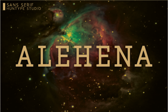 Alehena: A Bold Serif Font for Modern Web Design