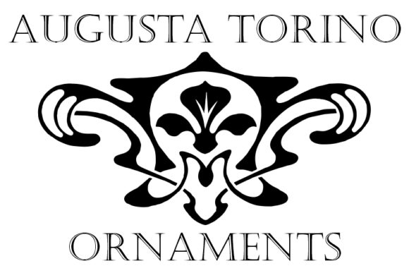 Augusta Torino Ornaments: A Classic Art Deco Font for Brands