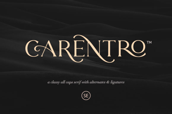 Carentro: The Elegant Serif Font for Your Brand