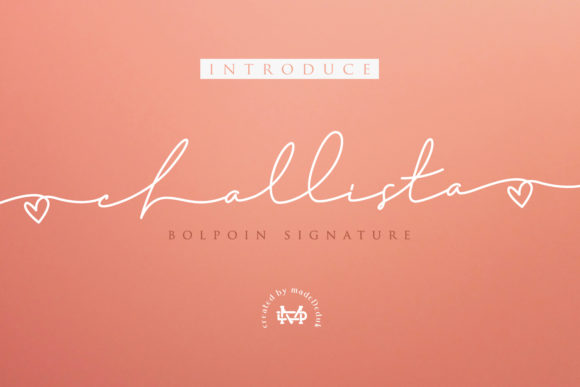 Challista: A Delicate Script for Elegant Branding