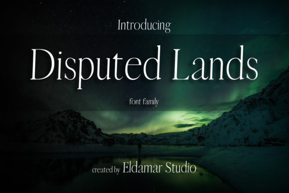 Disputed Lands: A Minimal Serif Font for Modern Web Design