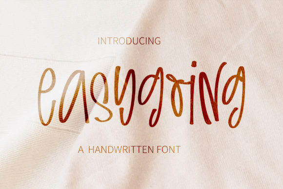 Easygoing: The Relaxed Handwritten Font for Modern Marketers