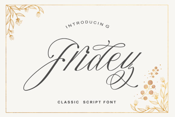 Fridey: The Handwritten Font for Your Brand