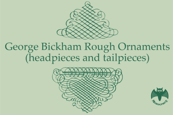 George Bickham Rough Ornaments: A Designer's Review