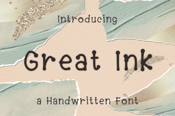 Great Ink: A Handwritten Font for Modern Web Design