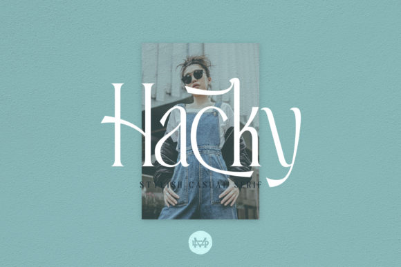 Hacky Light: A Stylish Serif Font for Branding