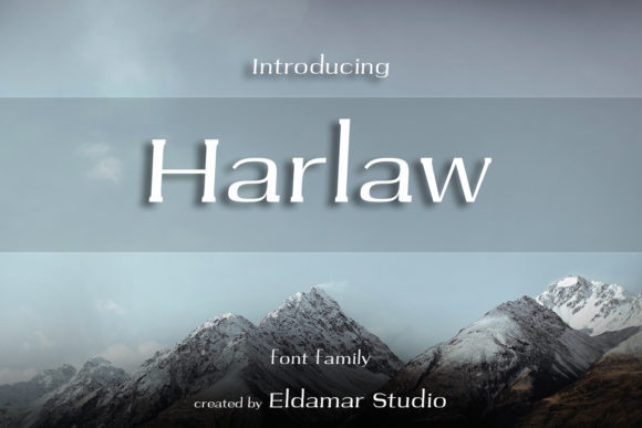 Harlaw: A Tall, Adaptable Serif Font for Modern Brands