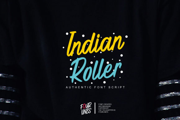 Indian Roller: A Stylish Handwritten Font for Business