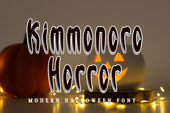 Kimmonoro Horror: A Handwritten Font That Elevates Small Business Branding