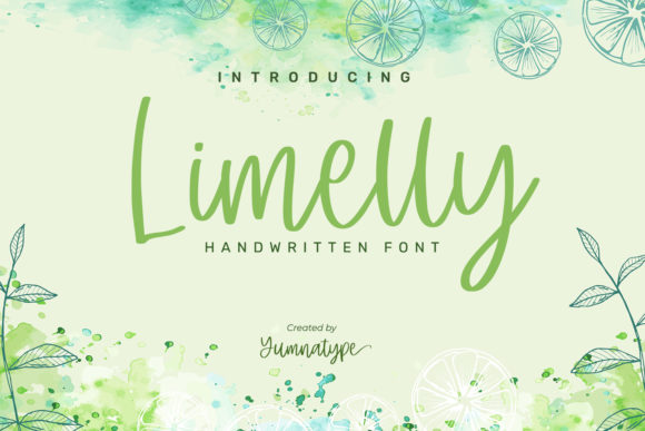 Limelly: The Elegant Script Font for Branding