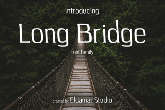 Long Bridge: A Minimalist Serif Font for Web Design