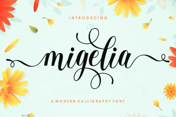 Migelia: A Delicate Script Handwritten Font for Web Design