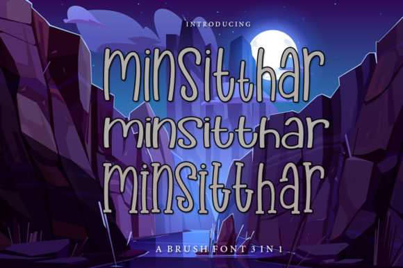 Minsitthar: A Unique Handwritten Font for Editorial Design