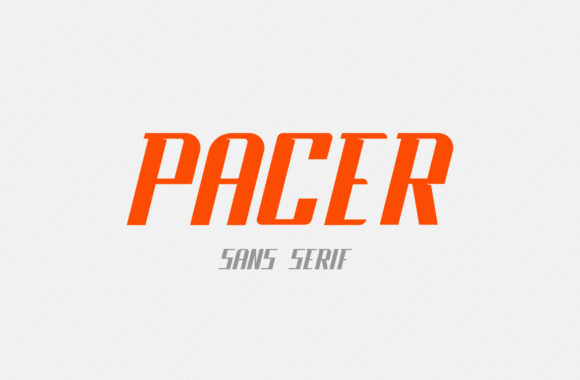 Pacer: A Dynamic Serif Font for Branding