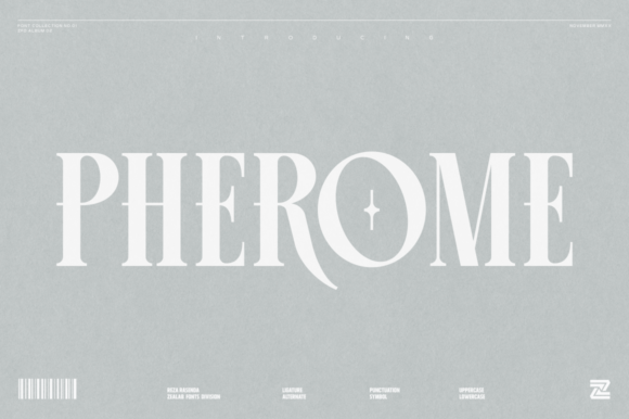 Pherome: A Modern Serif Font for Elegant Web Design