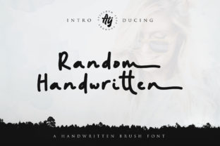 Random Handwritten: A Rustic Script for Crafters