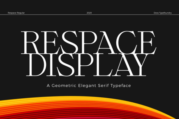 Respace: A Professional Serif Font for Business Branding