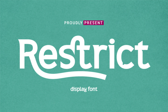 Restrict: A Bold Serif Font for Modern Web Design