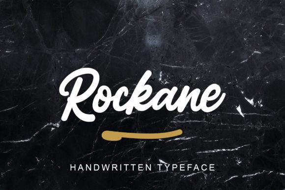 Rockane: The Handwritten Font for Bold Branding
