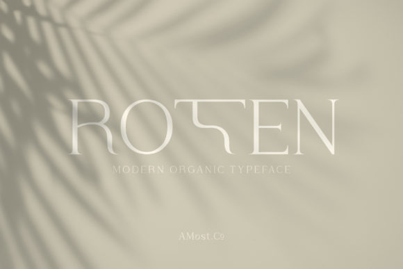 Roten: A Modern Serif Font for Digital Brands