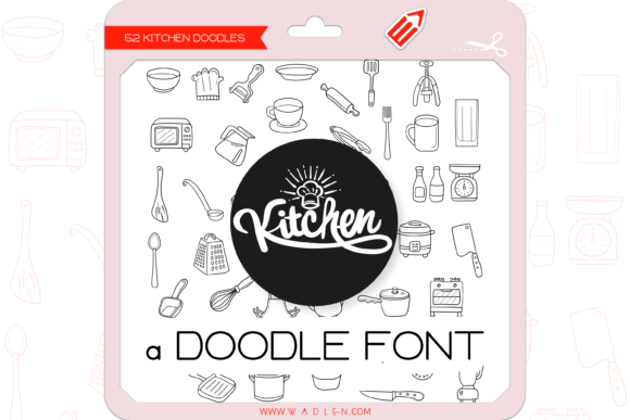 The Kitchen: A Cute Dingbats Font Review